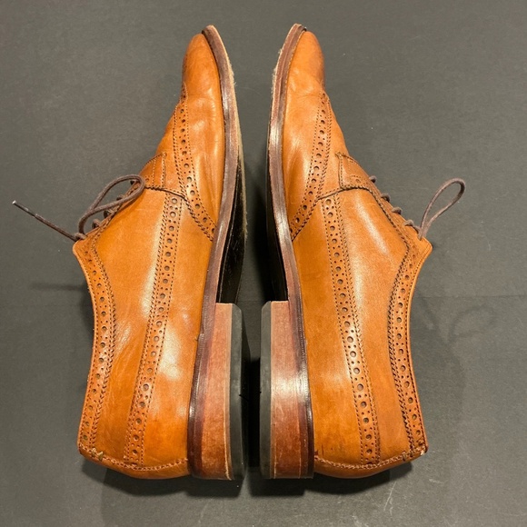 Cole Haan Grand.ØS Leather Wingtip Oxford Dress Shoes Brown Men’s 12 main image 13